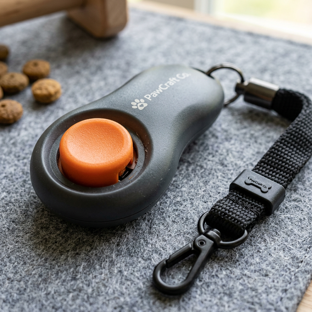 PawCraft Co. Dog Training Clicker Kit detail