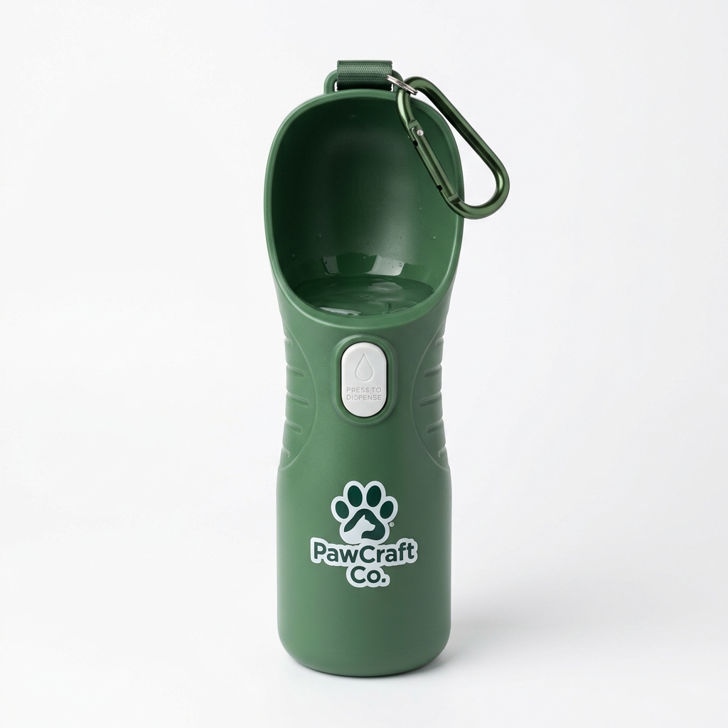 PawCraft Co. Portable Dog Water Bottle