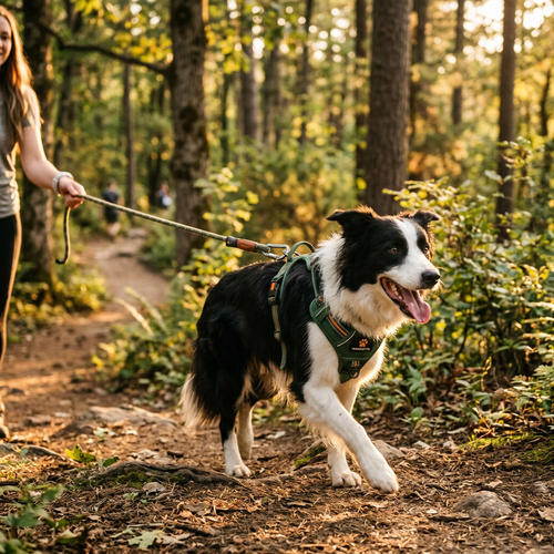 PawCraft Co. Adjustable Dog Harness lifestyle